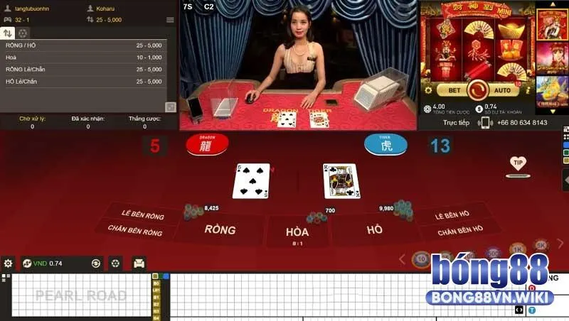 Cách chơi rồng hổ trực tuyến