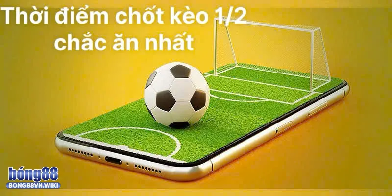 Giải mã kèo chấp 1/2 trong cá cược bóng đá Bong88 và hướng dẫn chơi Thời điểm chốt kèo ngon ăn